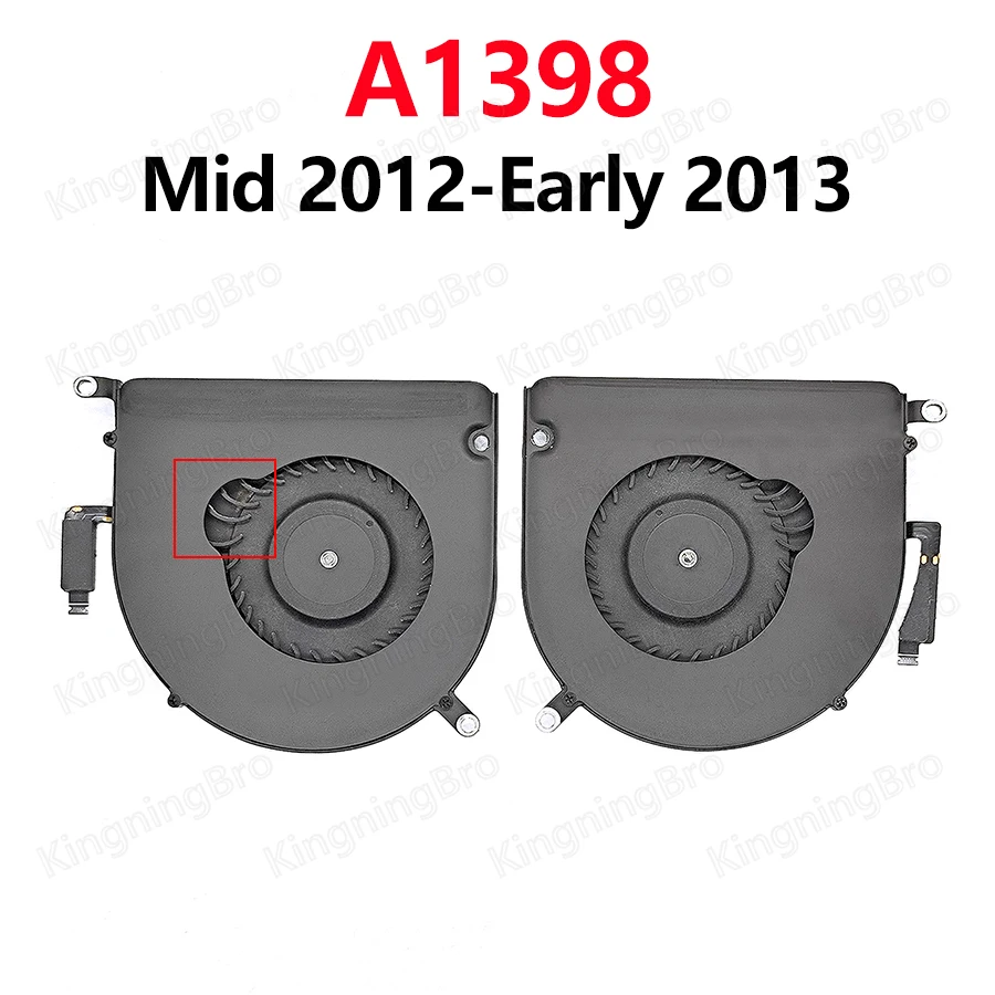 Оригинальный кулер для ноутбука охлаждающий вентилятор Macbook Pro Retina 15 дюймов A1398 13