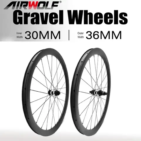Airwolf Карбоновые колеса 700C 36 мм бескамерные DT180 DT240 DT350