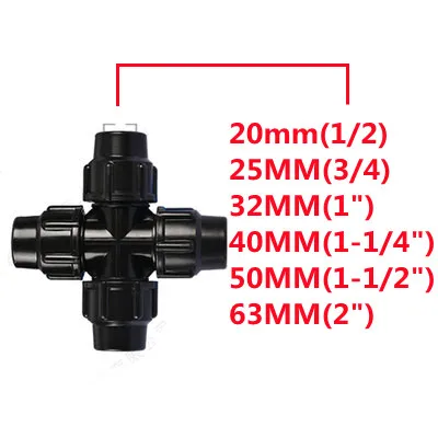 

Пластиковые фитинги HAOYUNMA Quick Union 20/25/32/40/50/63 мм