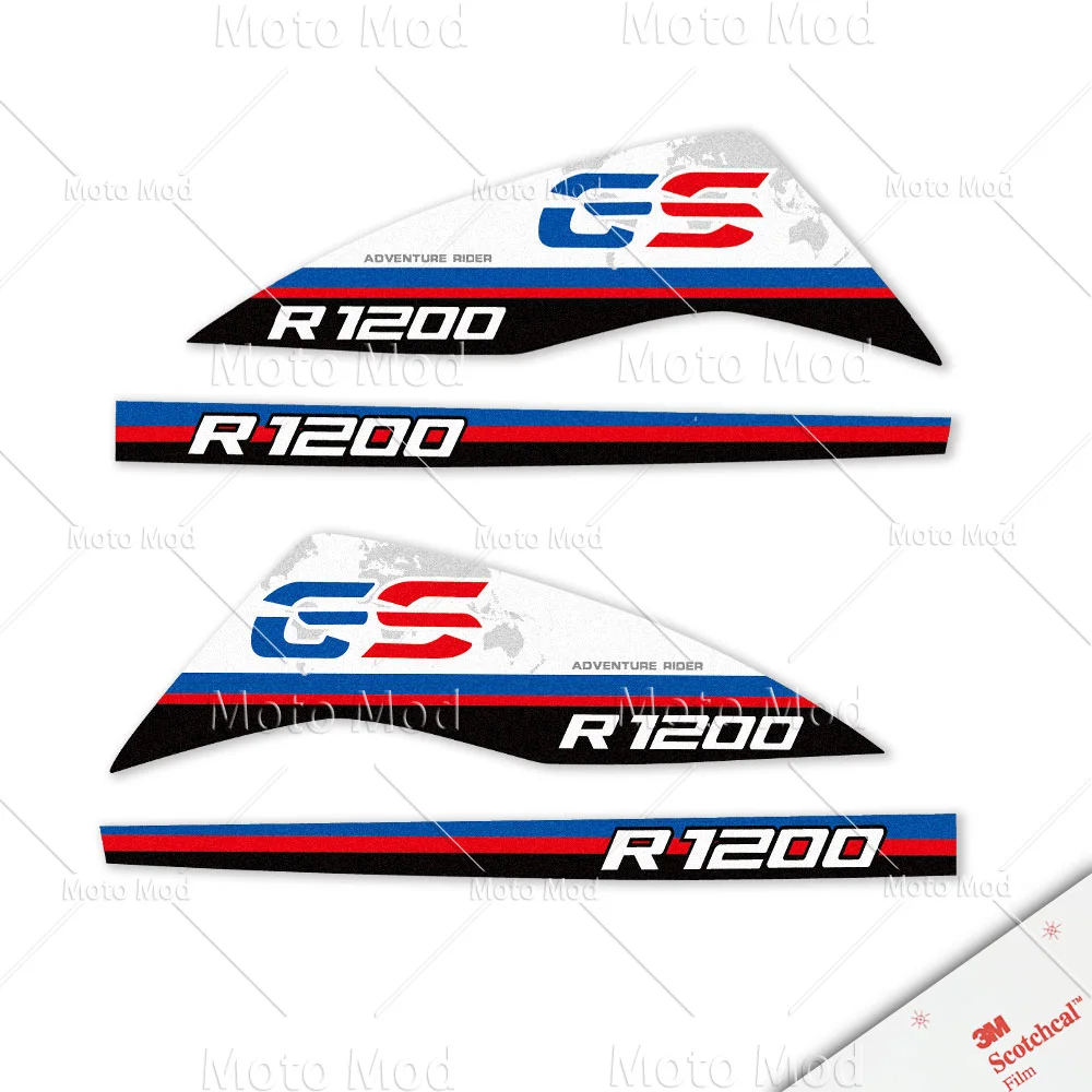 

Наклейки для защиты рук мотоцикла, водонепроницаемые наклейки для R1250GS ADV R1200GS Adventure F850/750/650GS F900XR 40 лет, тройной черный