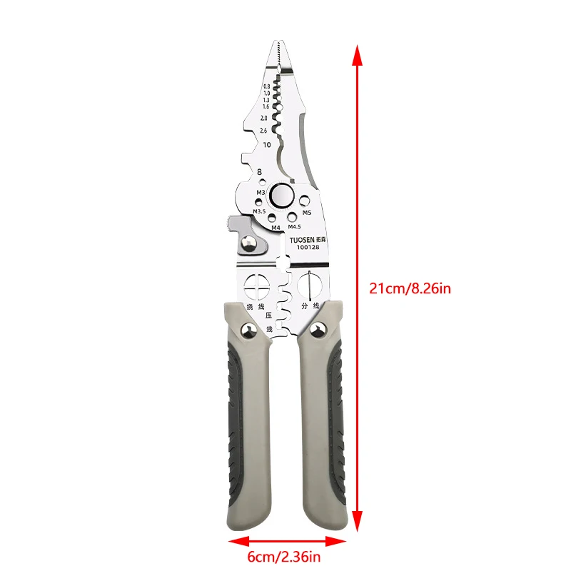 Щипцы для резки кабеля регулируемые автоматические щипцы зачистки проводов