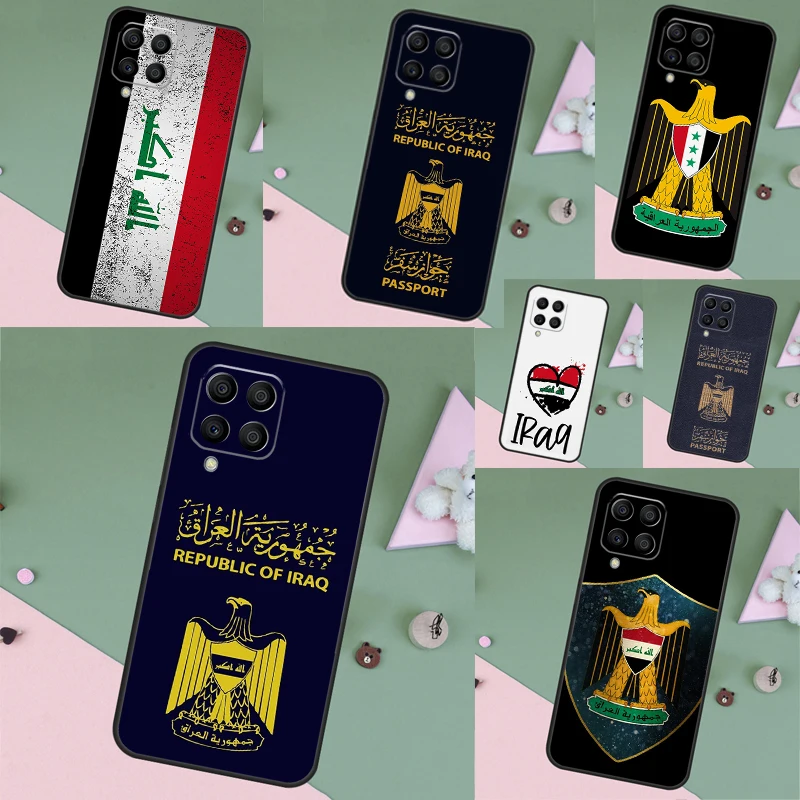 Иракский флаг Ирака для Samsung Galaxy M33 M21 M53 M13 M12 M32 M52 M11 M31 M35 M55 M15 M14 M34 M54 M06 M16 Чехол