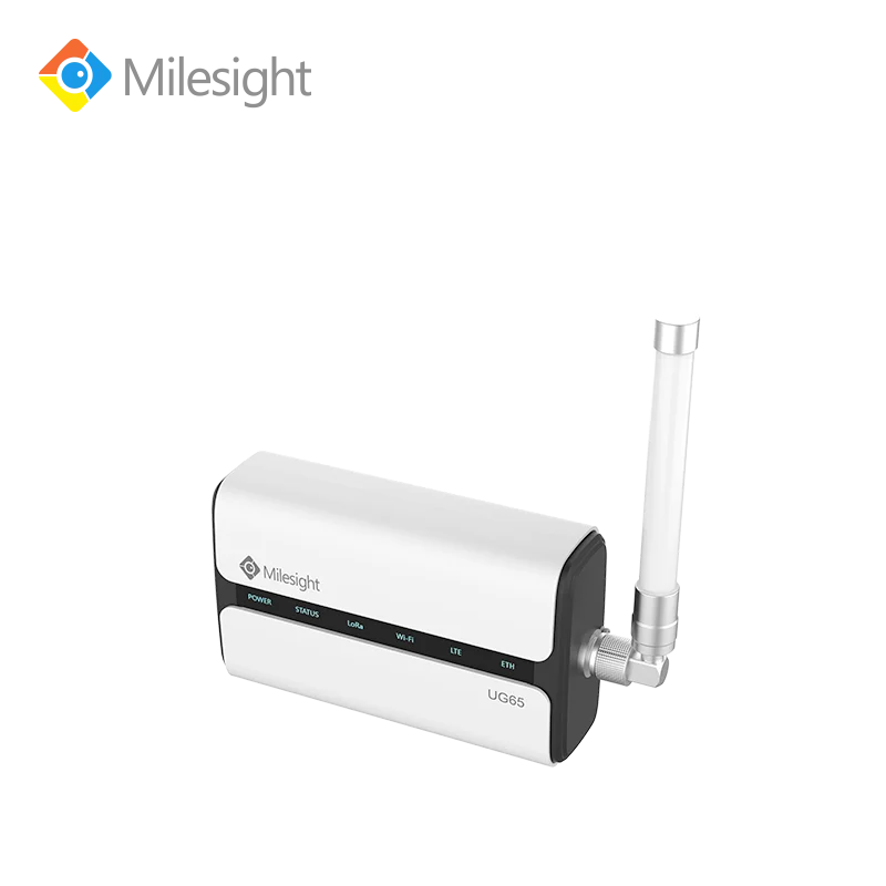 Шлюз IOT EU868Mhz Milesight 4G Ug65 Lorawan IP65 TTN Встроенный сервер NS