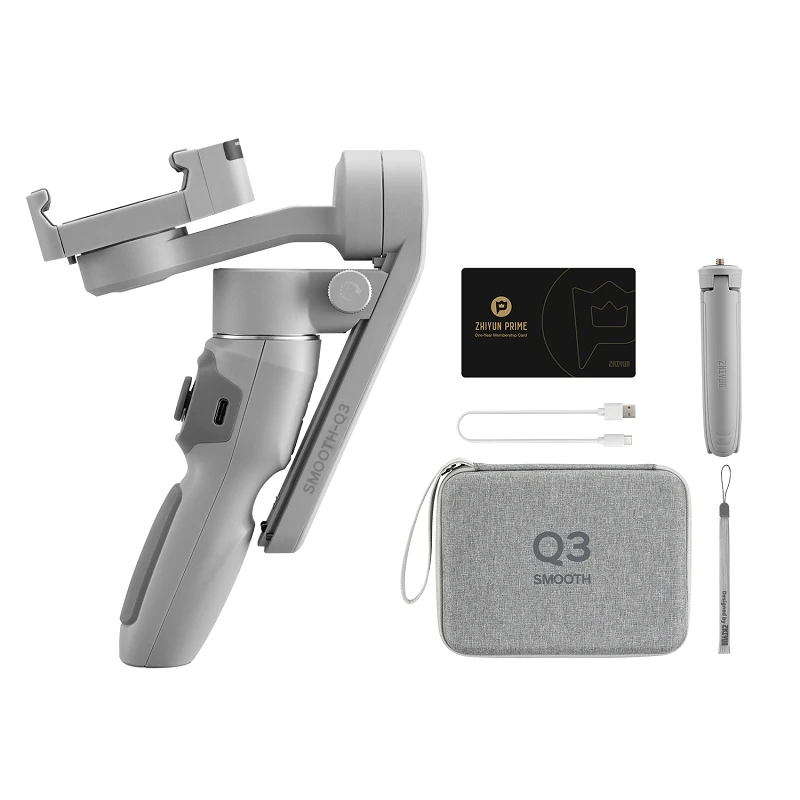

Newest Zhiyun Smooth q3 Combo 3 Axis Handheld Gimbal for Smartphones