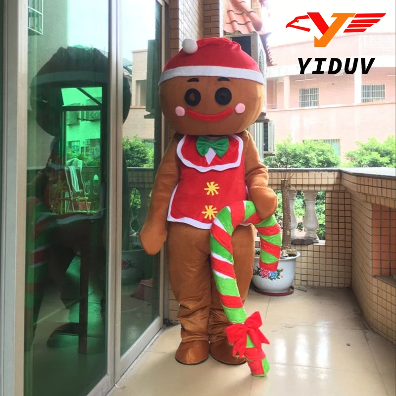 Новый высококачественный рождественский костюм талисмана рыбного хлеба костюмы