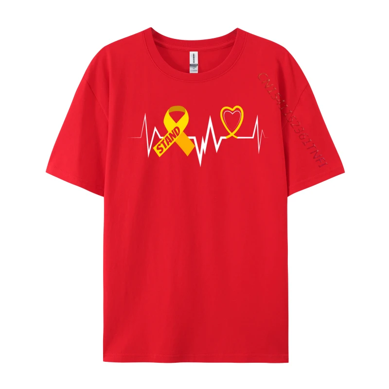 Heartbeat Spina Bifida Ribbon Awareness Крутые топы Рубашка Мужские Футболки футболки в стиле фанк