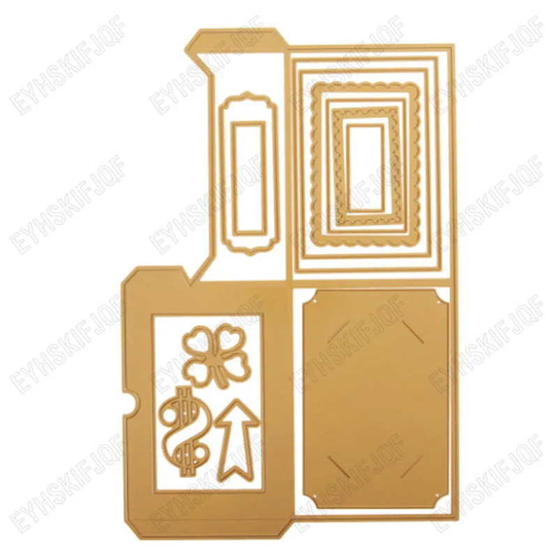 

Square Flower Symbol Metal Cutting Dies Scrapbook Diary Decoration Stencil Embossing Template Diy Greeting Card Handmade