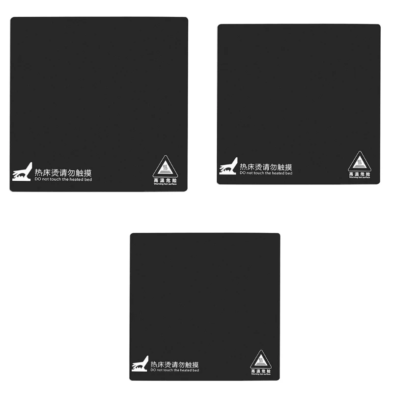 

Square Heat Bed Build Plate Sticker Sheet Flexible Removable For Ender 3/5
