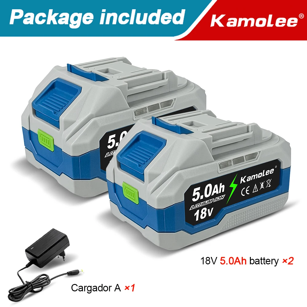 

Литий-ионный аккумулятор Kamolee 18 В, аккумулятор с большим чипом, соответствующий аккумулятору для электрического инструмента, инструмент Kamolee