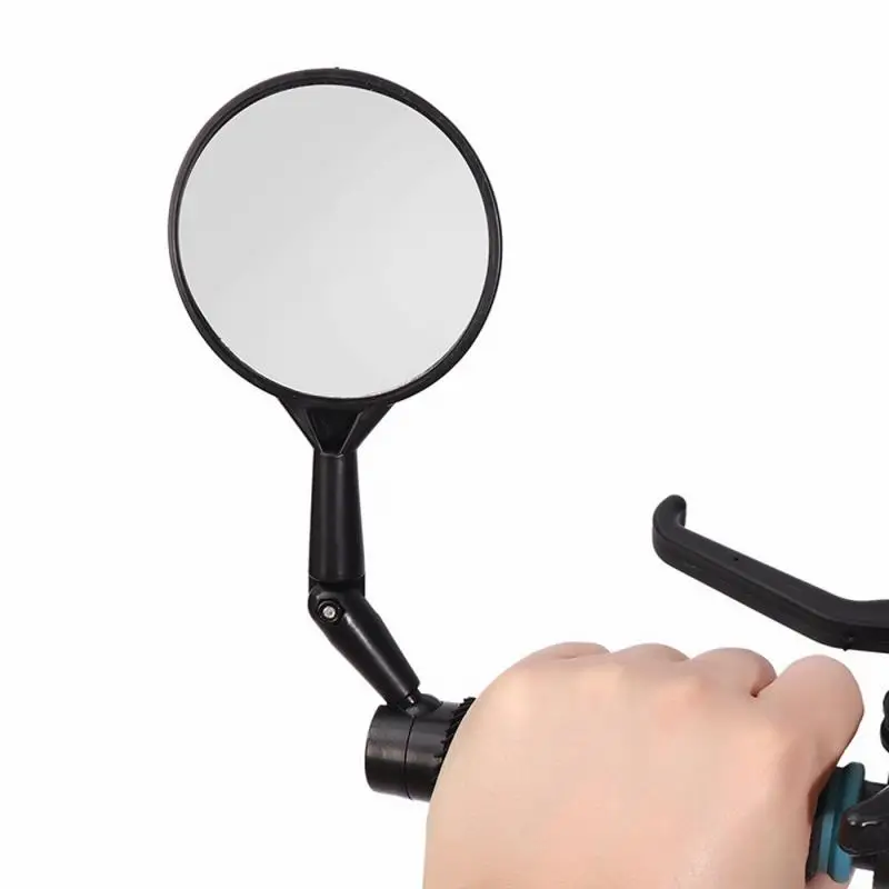 Купи Universal Bicycle Rearview Mirror Adjustable Rotatable Wide-Angle Cycling Rear View Mirrors For MTB Bike Handlebar Accessories за 202 рублей в магазине AliExpress