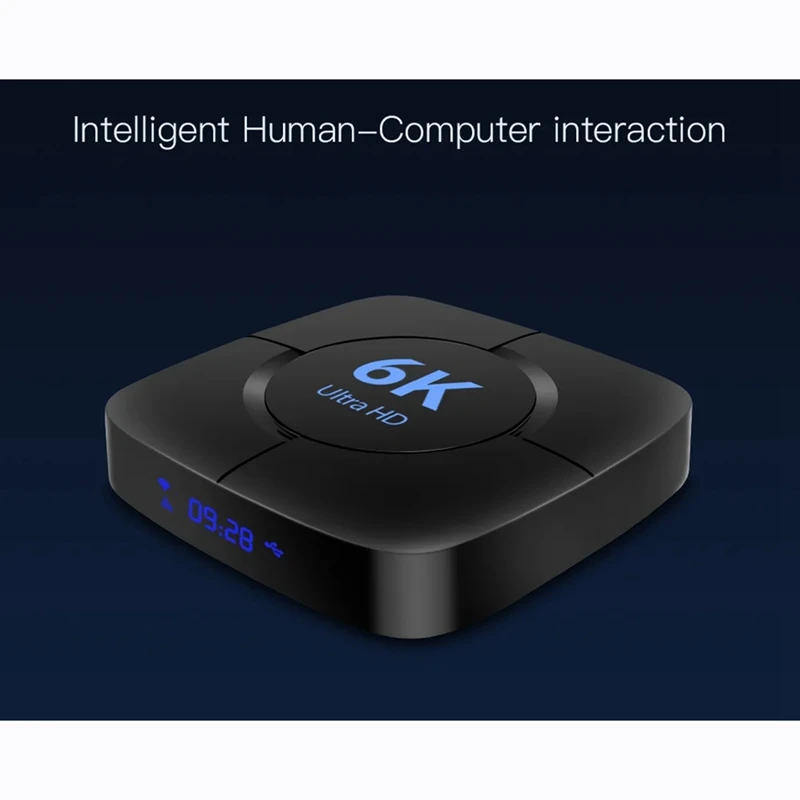 ТВ-Приставка Smart 6K Android 10 Allwinner H616 2 4G/5 ГГц Wifi BT 32 Гб 4K HD