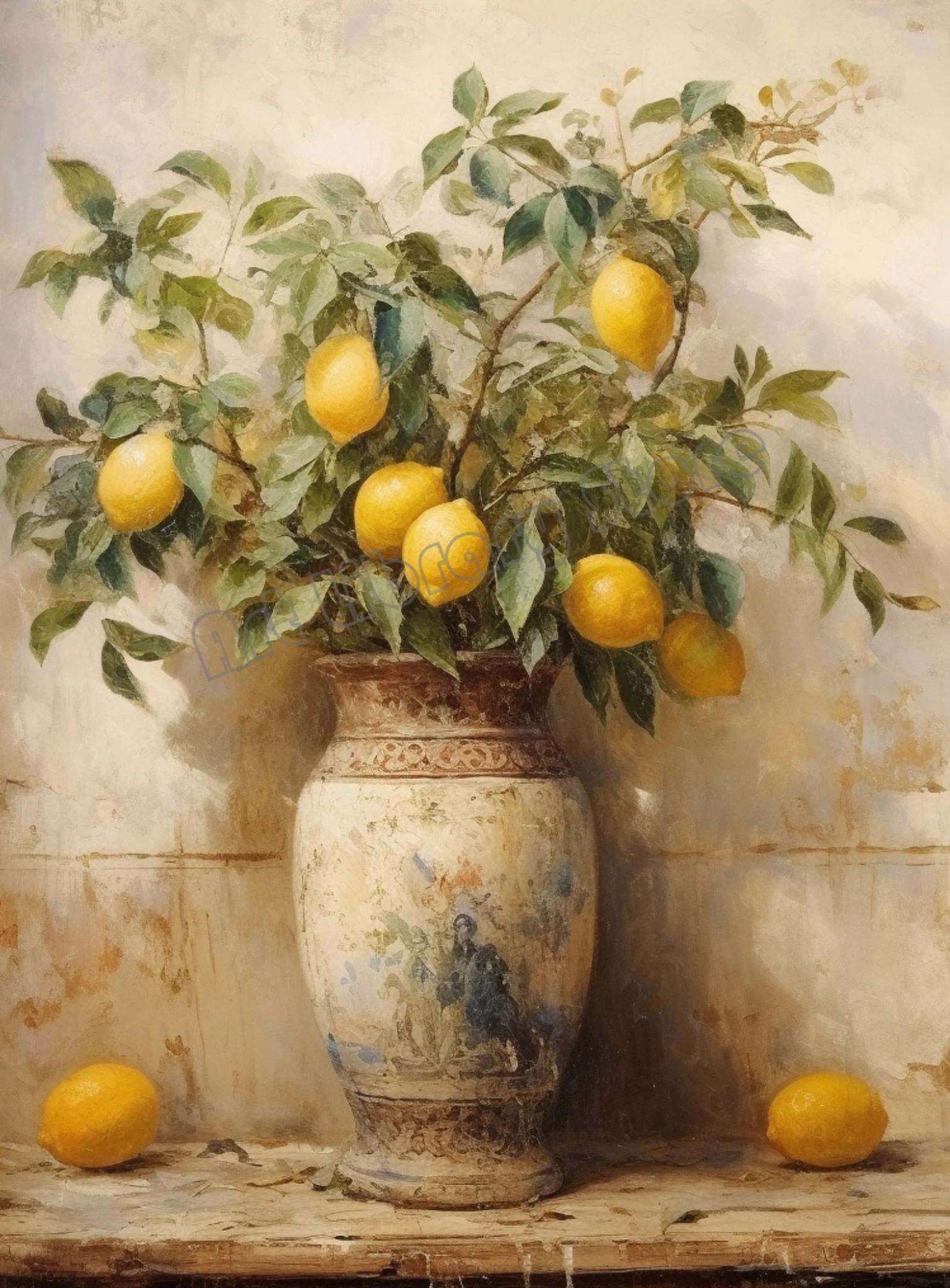 

Печать на холсте "Средиземноморское лето"