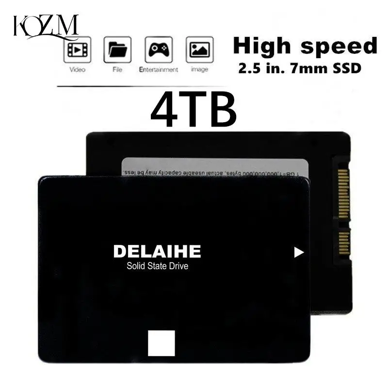 

High-speed Solid State Drive SSD 2.5 Inch SATA3 4TB Notebook Desktop Hard Drive