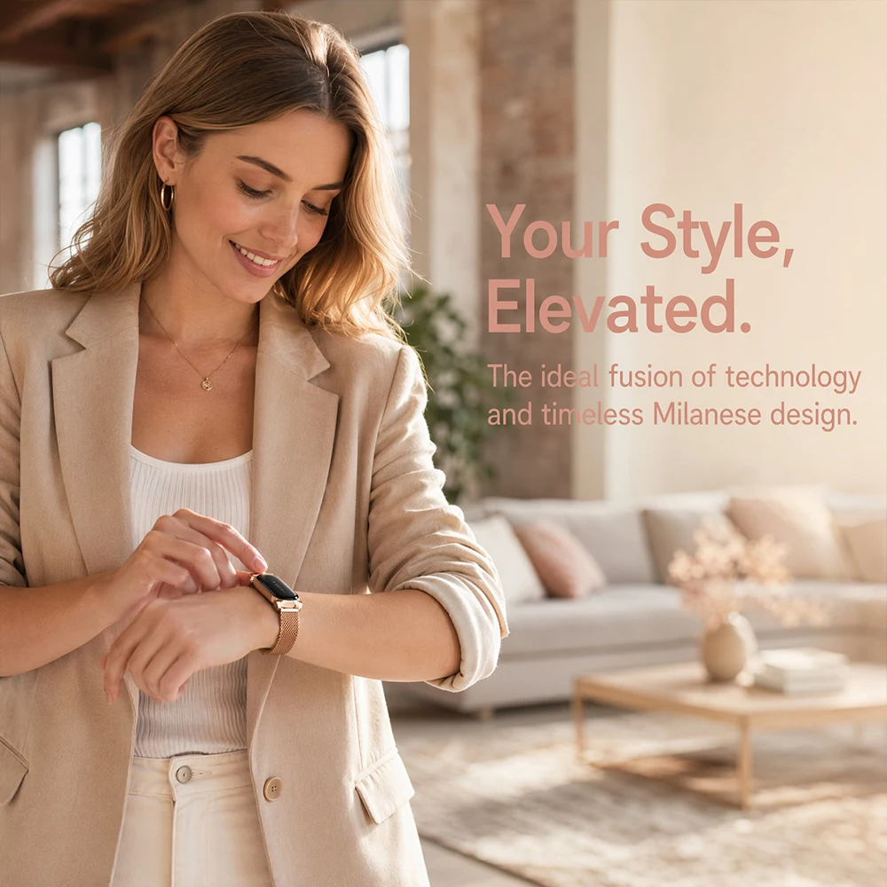 Миланский ремешок для часов Fitbit Air, сменный сетчатый ремешок из нержавеющей стали, магнитный браслет, металлический браслет для мужчин и женщин (art.: 3920dc6e67f4a) - 3920dc6e67f4a
