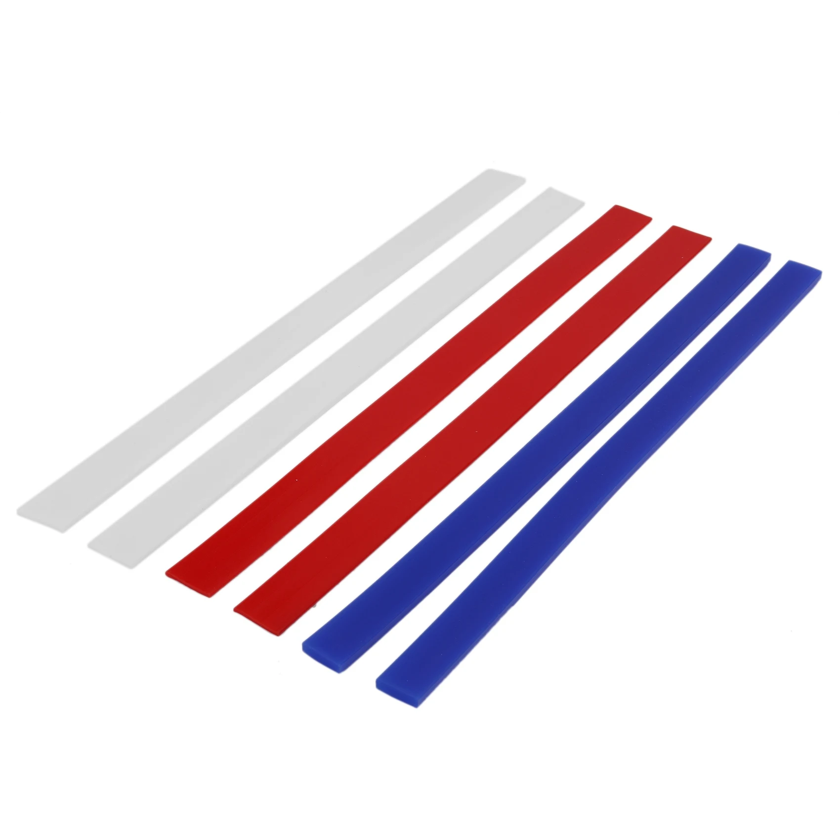 

Silicone Measuring Dough Thickness Strips 38cm,Rolling Pin Spacers Sticks for Baking, Pizza, 3 Size Dough Rolling Strips