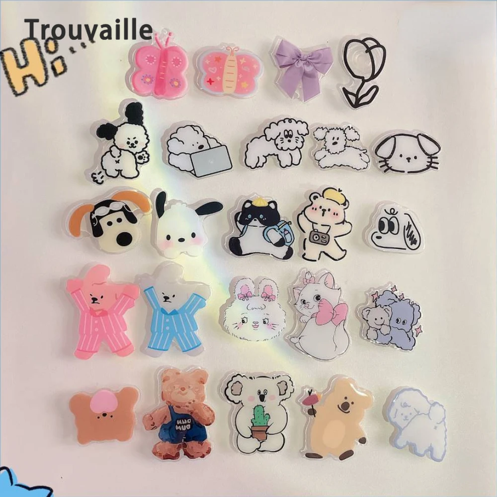 Trouvaille акриловый держатель для мобильного телефона с мультяшным рисунком милый