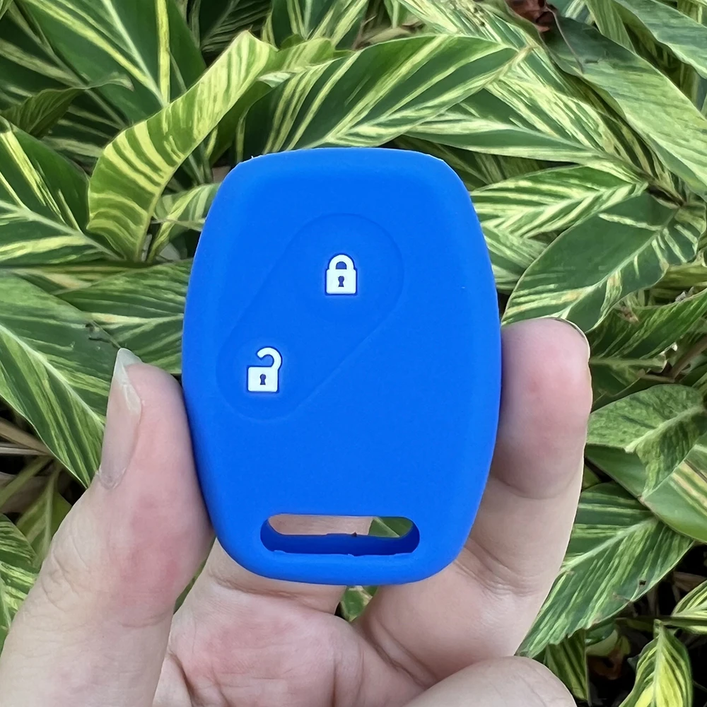 

Силиконовый чехол для автомобильного ключа, для Honda CRV Accord CR-V Civic Fit Freed StepWGN 2008-2012, 2 кнопки