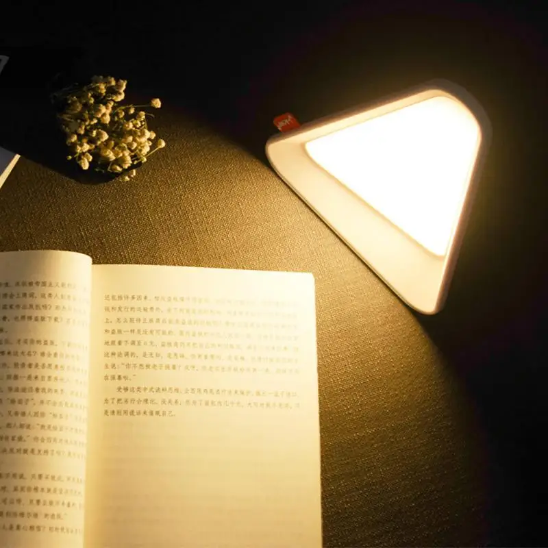 

LED Table Lamp Flip Night Light Gravity Induction Rechargeable Kid Desk Lamp Table Top Lanterns Student Study Reading Book Light