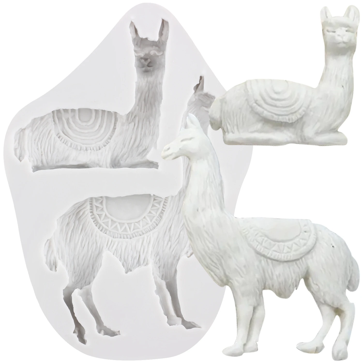 Формы для торта Mujiang Силиконовые животные Альпака