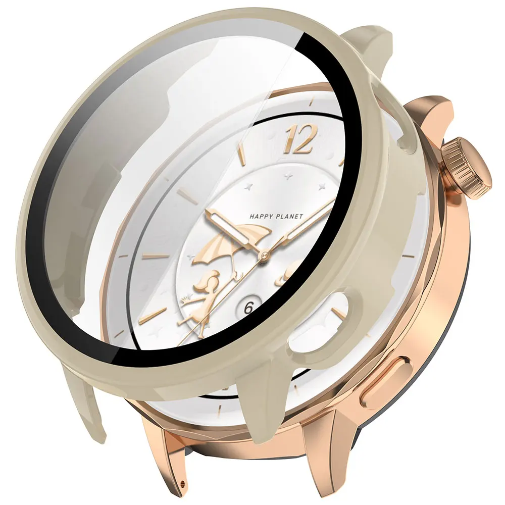 Фото Чехол для ПК + защитное стекло для Oneplus Watch 4 3 43MM, полноразмерный защитный бампер для экрана, чехол-накладка для OPPO Watch X3 X2 Mini, аксессуар №4