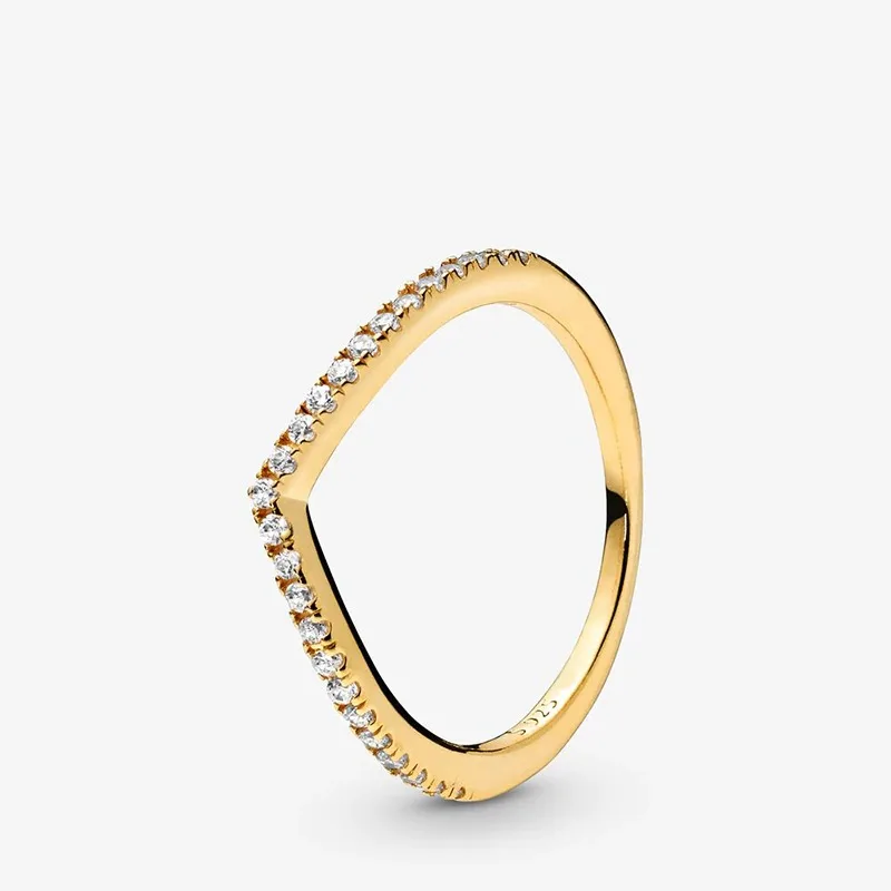 

Comfortable to Wear 925 Solid Silver Classic Tiara Shine Sparkling Finger Ring Original Women Jewelry Gift For Daily Life Scenes