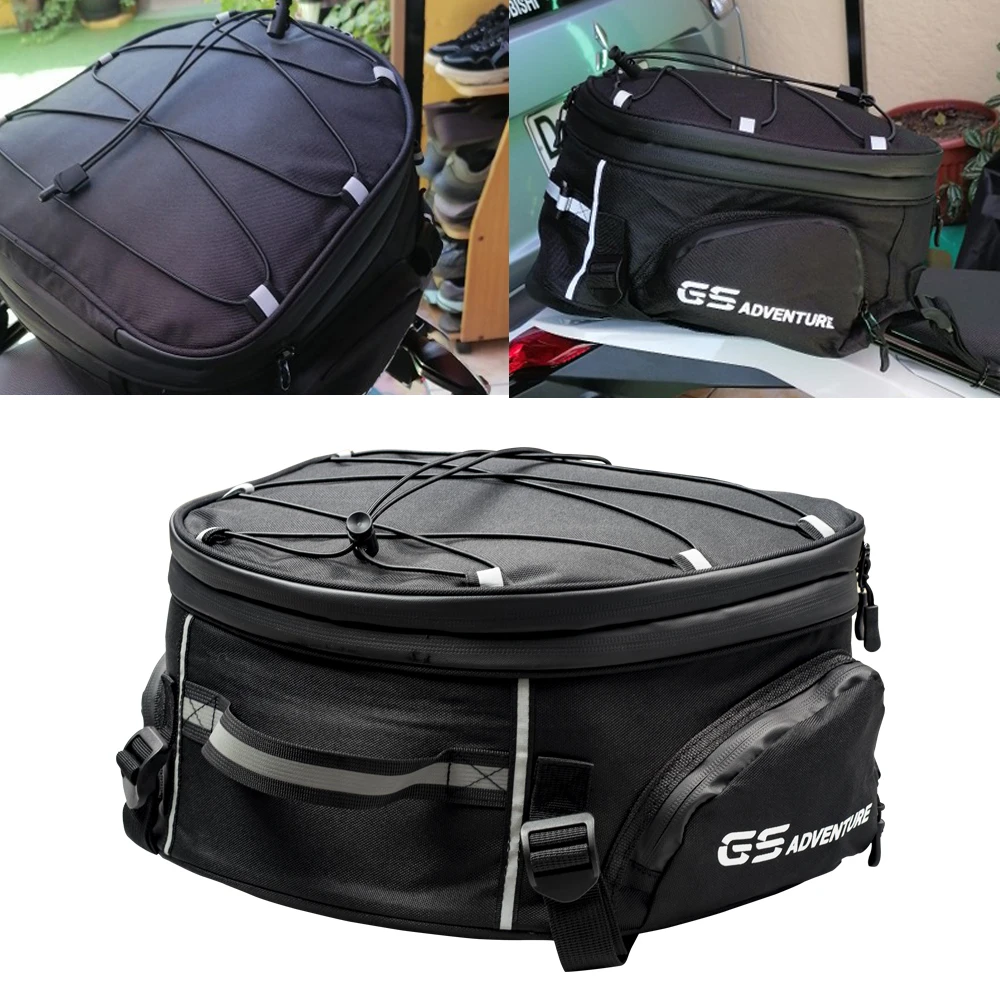 

New Waterproof Motorcycle Tail Bag Multifunction Rear Seat Bag High Capacity For BMW R1200GS R1250GS LC Advenutre F850GS F750GS