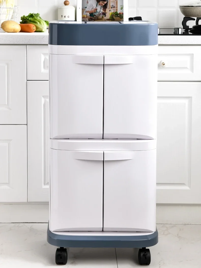 Новое большое ведро для мусора на 65 л кухни: с отделением влажной и сухой отходов