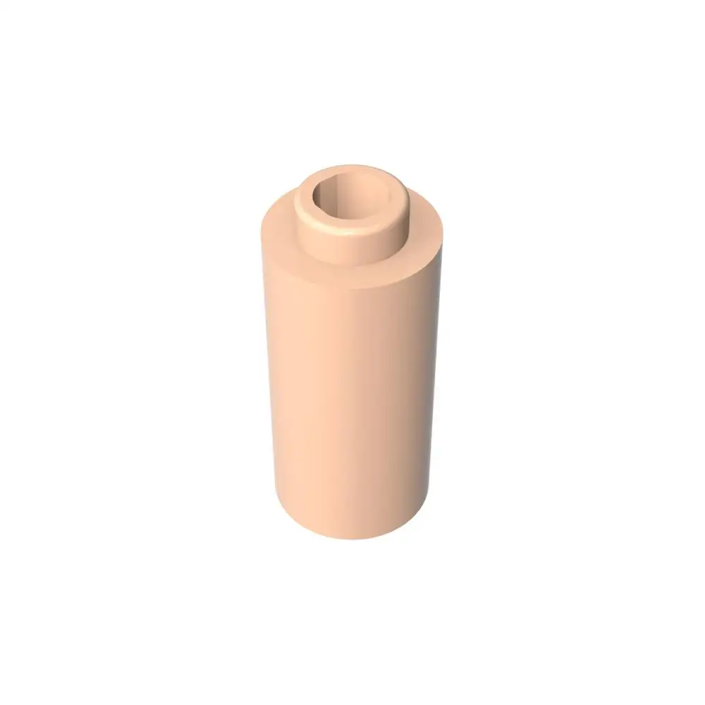 Gobrick 1 шт. MOC Круглый Кирпич 1x1x1 2/3 совместимый с моделями 71075 строительные блоки