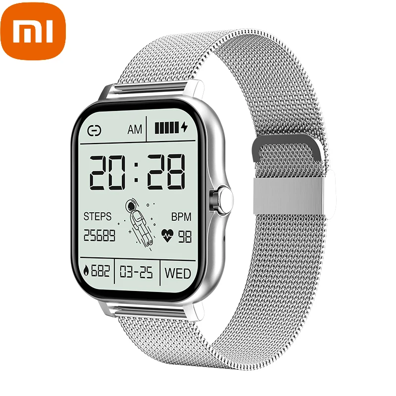 

Смарт-часы XIAOMI с Bluetooth, фитнес-трекером и Пульсометром