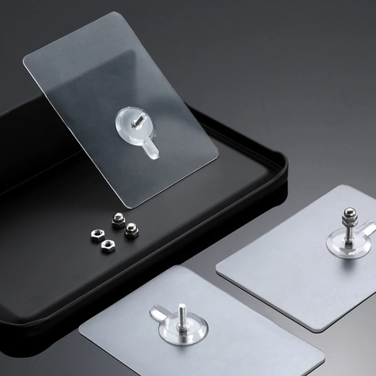 Настенный дозатор для мыла и бумаги без сверления клея