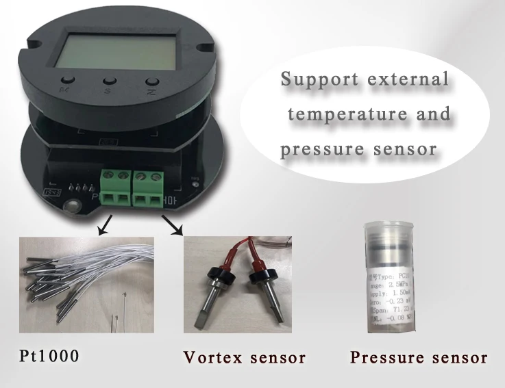 H880 vortex flowmeter milk flow meter in china Liquid gas steam Vortex Flowmeter