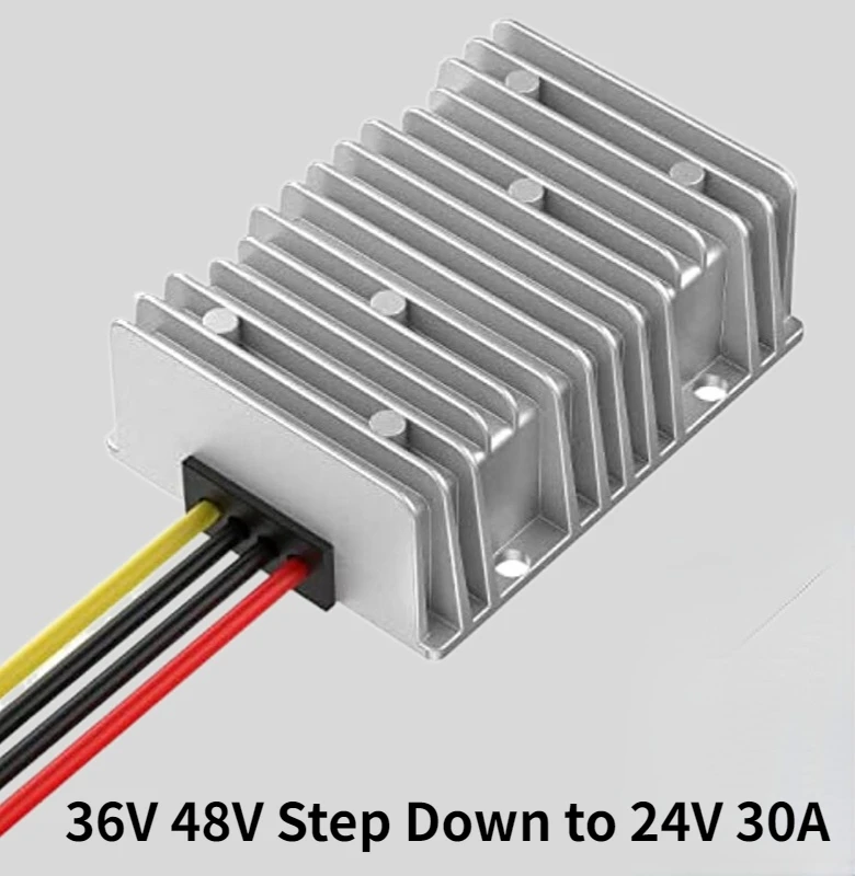 

36V 48V to 24V 30A Step Down DC-DC Power Converter 48V-24V Buck Voltage Regulator Power Module Voltage Regulator