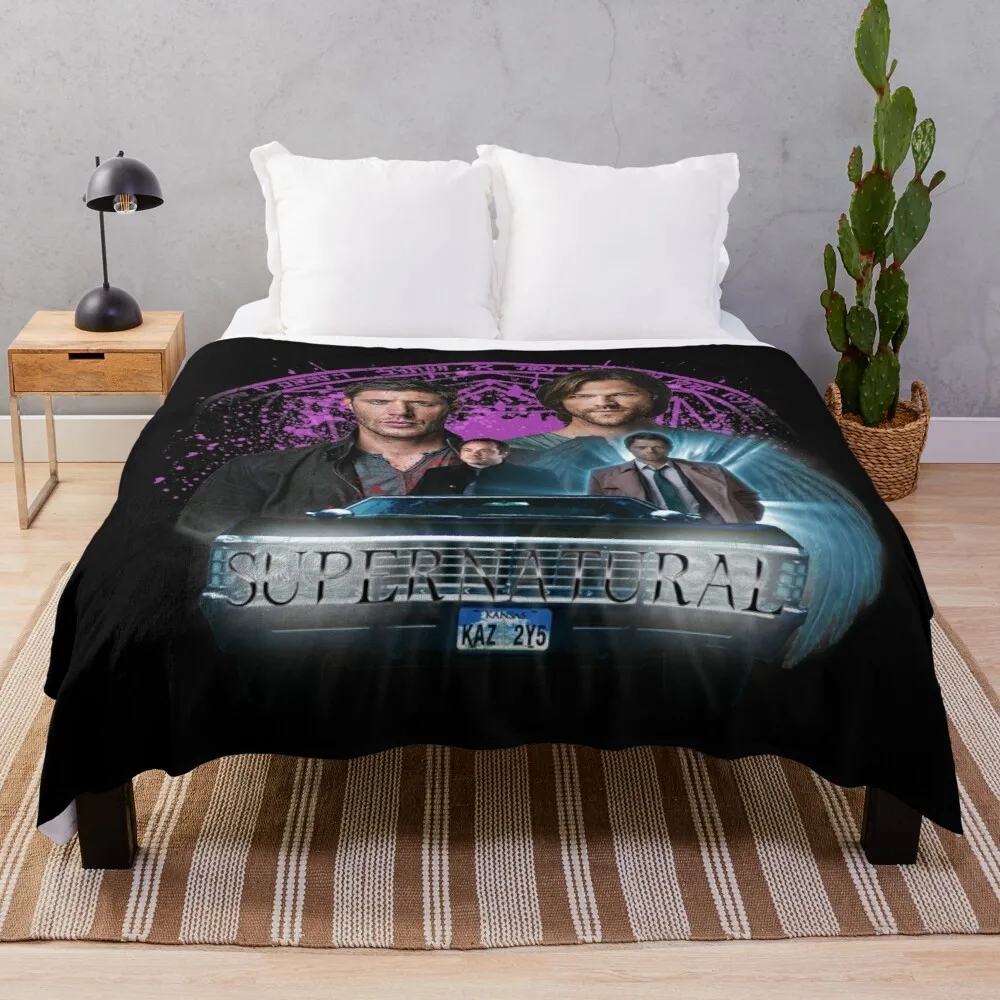 

Supernatural The Roads Journey Throw Blanket 3d Blanket