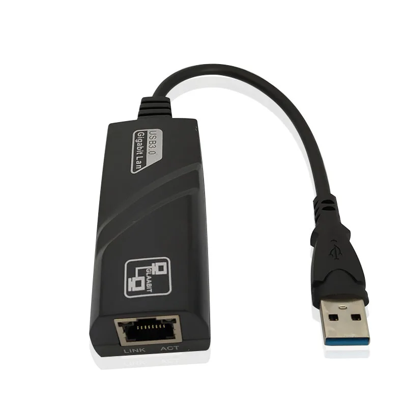 

Wired USB 3.0 To Gigabit Ethernet RJ45 LAN (10/100/1000) Mbps Network Adapter Ethernet Network Card for PC Wholesales