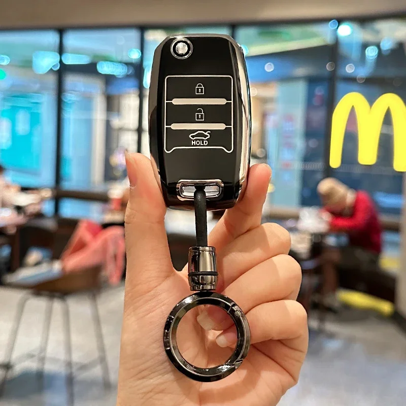 Модный чехол для автомобильного ключа из ТПУ с собакой полное покрытие KIA K3 SPORTAGE R