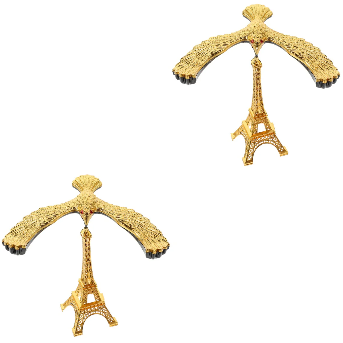 

2pcs Eagle Tabletop Ornament Decorative Eagle Home Decoration Desktop Ornament