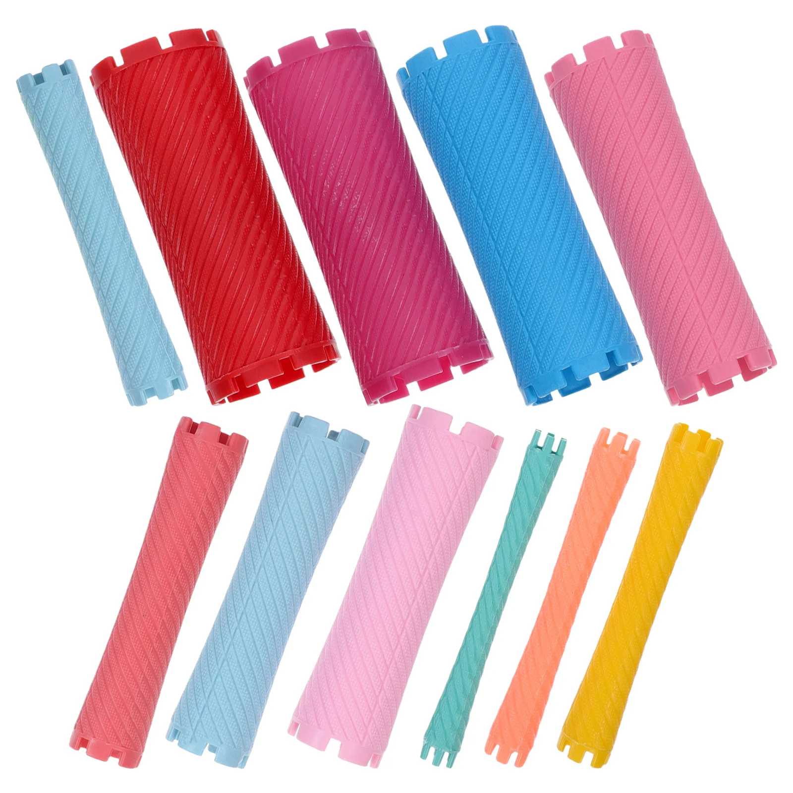 100 шт. волны для химической завивки без тепловых трубок волос бигуди щипцов