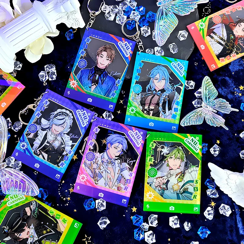 Новая игра аниме Nu: Carnival Yakumo Eiden Kuya Эдмонд Косплей Q версия кулон акриловый брелок