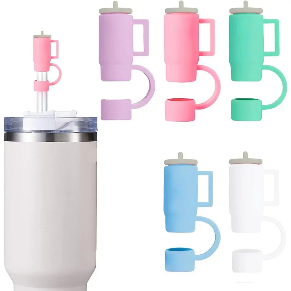 Мультяшная Крышка для заглушек силиконовый верх соломы брызгозащищенные