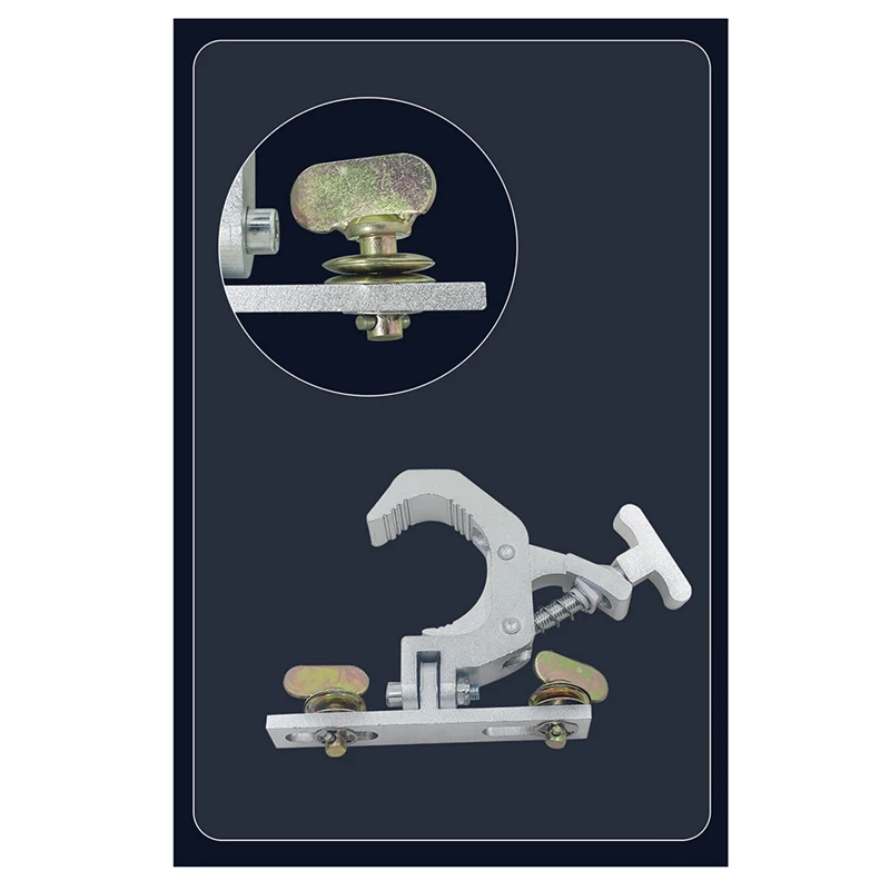 2 шт. алюминиевые складные зажимные крючки сценический светильник складной