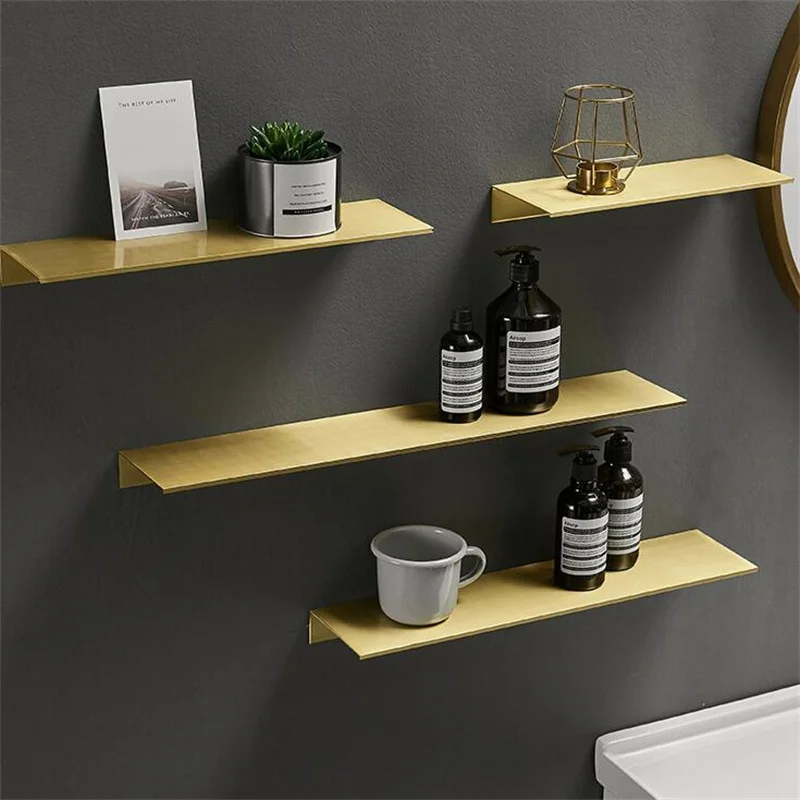 

Алюминиевые полки для ванной комнаты, стеллаж для шампуня, роскошная стена