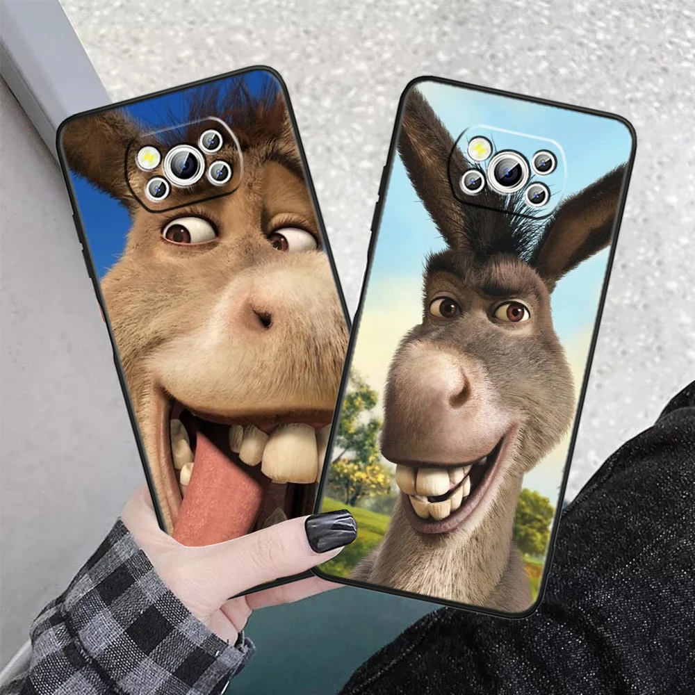 Чехол с забавным мультяшным изображением Шрека для POCO F5 F4 F3 M6 M5 M4 M3 C65 Pro GT из