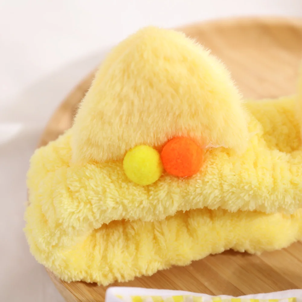 1 комплект плюшевая игрушка желтая утка 30 см |