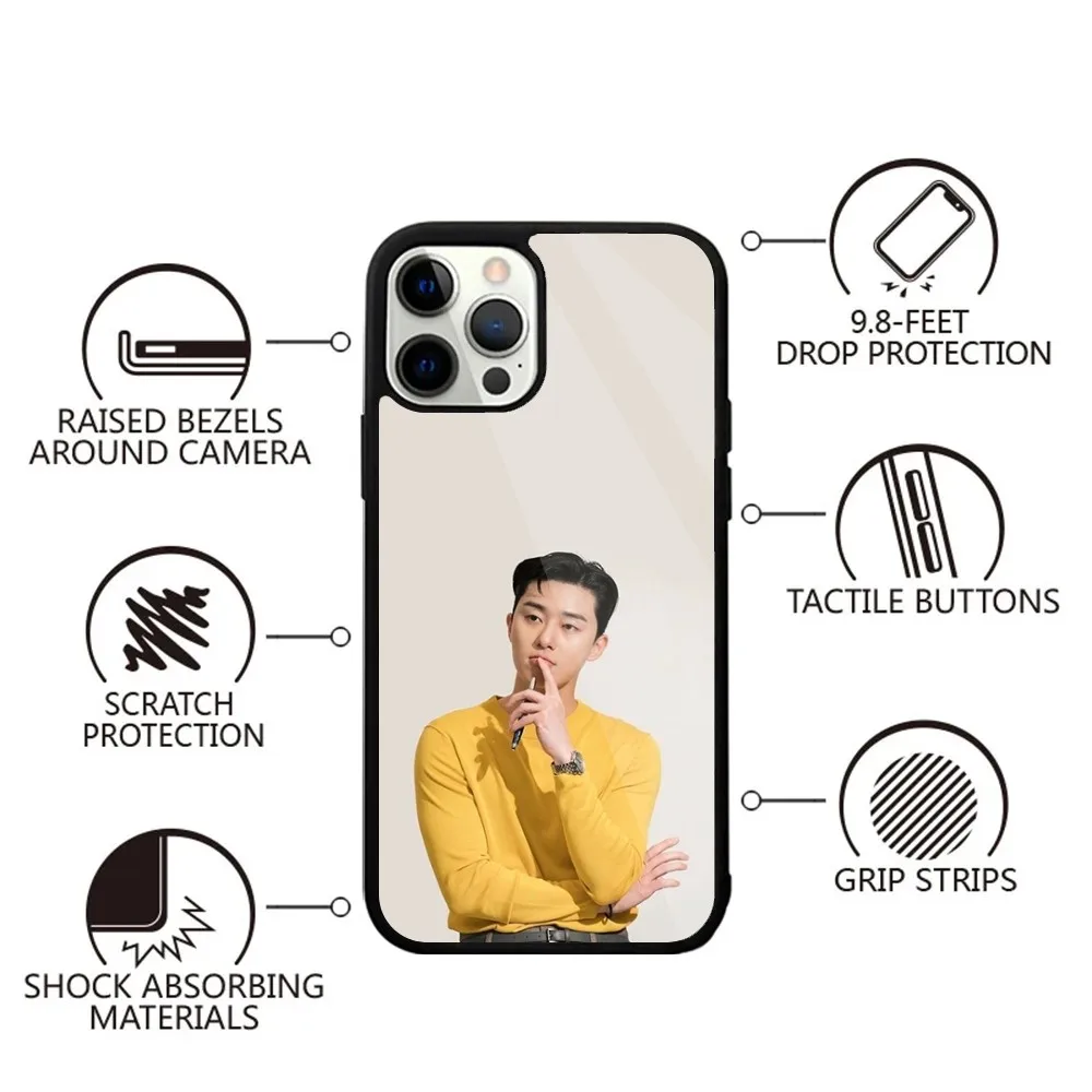 Чехол для телефона P-Park Seo Jun Kpop с сильным магнитом IPhone 15 14 13 Pro Max Plus 11 12 Мини