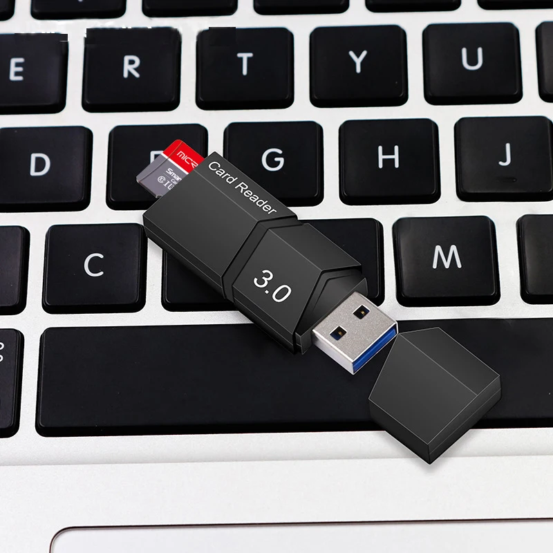 USB 3 0 TF кардридер высокоскоростной Micro SD записывающее устройство Plug Play адаптер
