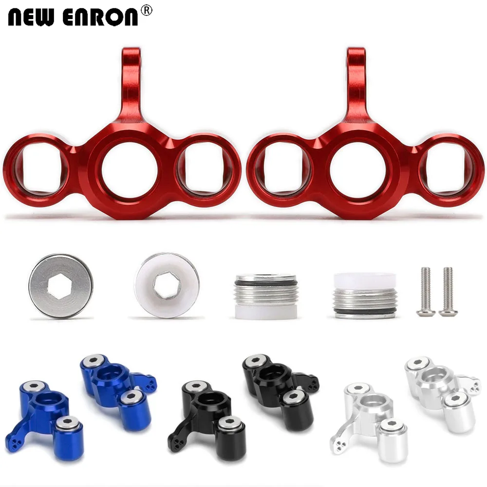 

NEW ENRON Aluminum Front Steering Block AR330187 Upgrade Parts 2Pcs FOR RC ARRMA 1/10 KRATON FELONY TALION 6S Car Accessories