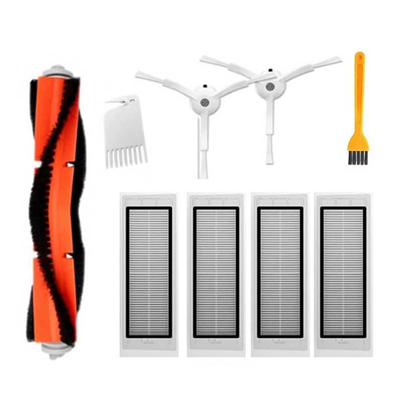 

Vacuum Cleaner Brush Hepa Filter For Xiaomi Vacuum 2 / 1S Roborock S50 S51 E25 E20 Robot Vacuum Cleaner Parts