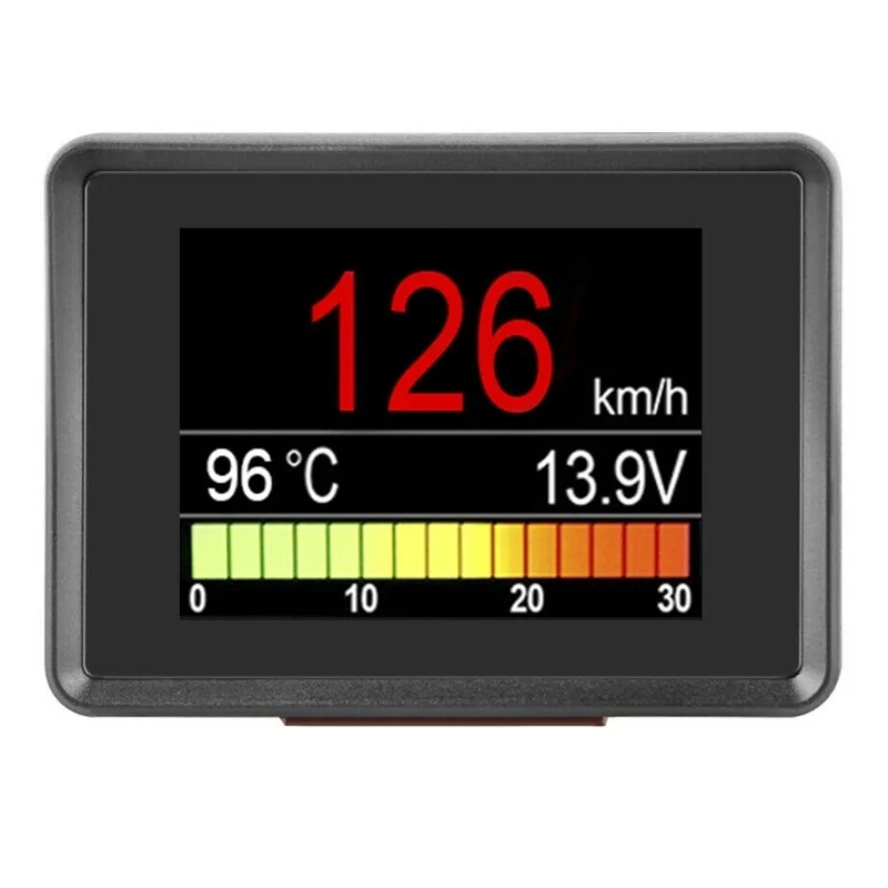 

Speedometer Digital Meter Oil Water Temp Gauge Speedometer Auto HUD Head-Up Display