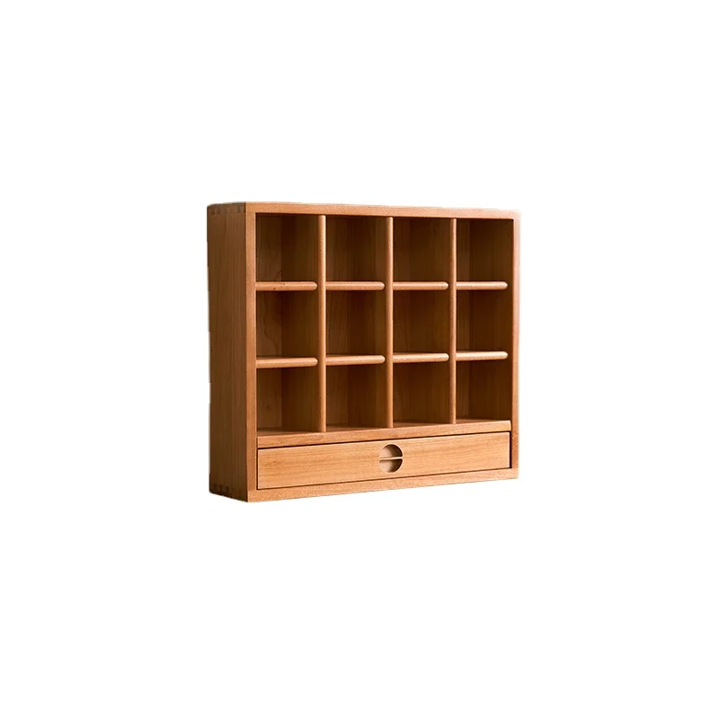 

ZL Cup Draining Board Cherrywood Cup Display Rack Coffee Cup Holder