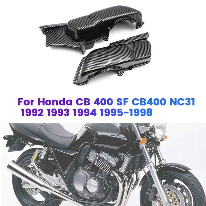 Боковая крышка карбюратора мотоцикла защитная рамка для Honda CB 400 SF CB400 1992-1998